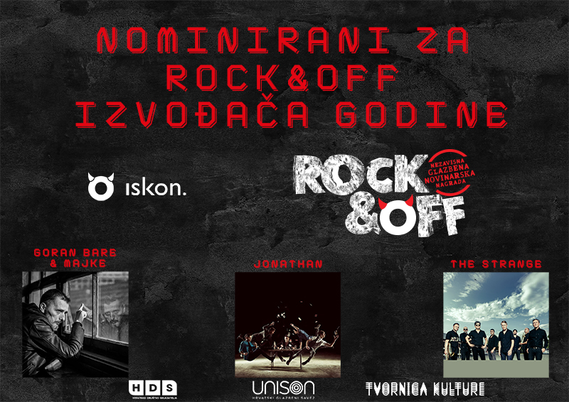 Rock i off živi vječno: Bare & Majke, Jonathan i The Strange